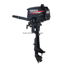 Motor fueraborda Hangkai 4.0HP Motor de barco de 2 tiempos Refrigeración por agua